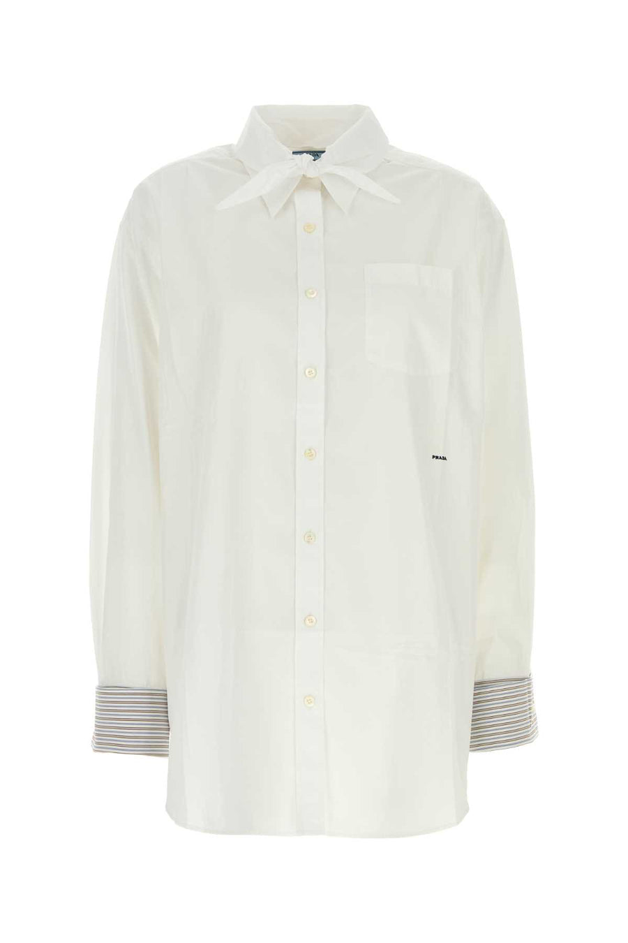 Prada 100% Cotton shirt in white