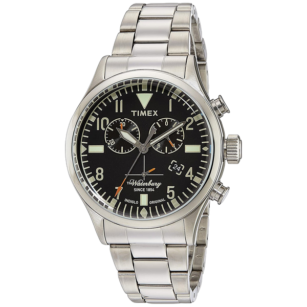 Timex Stainless steel case watch in silver
