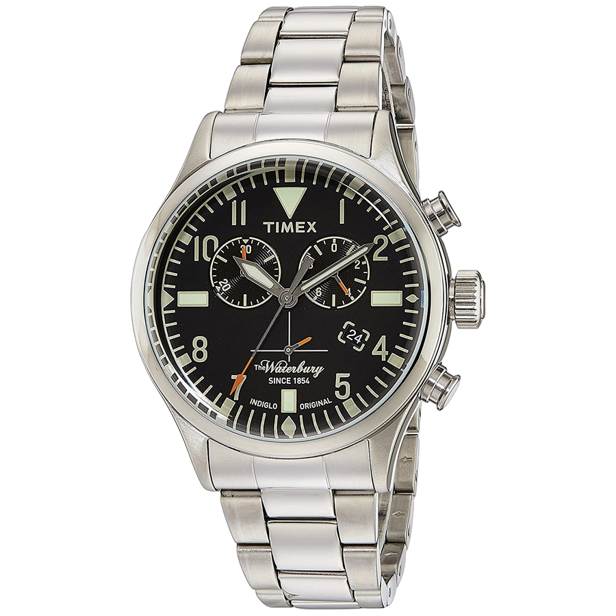 Timex Stainless steel case watch in silver