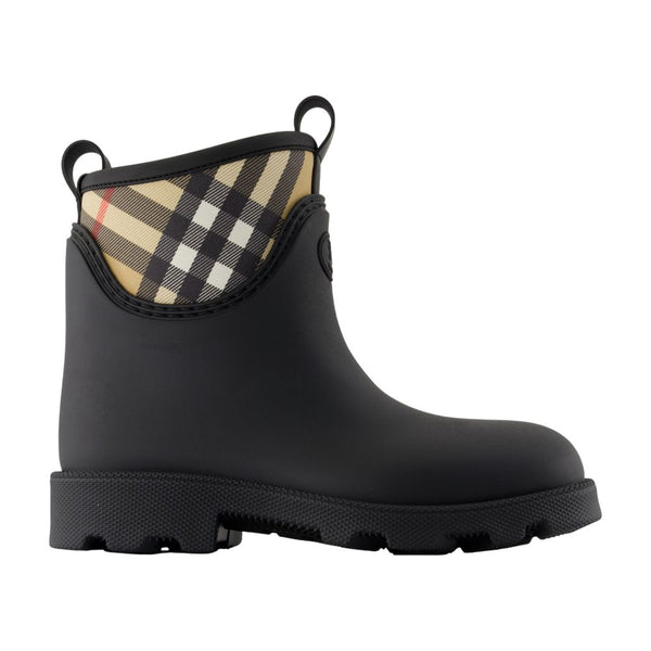 Burberry Synthetic ankle boot in black