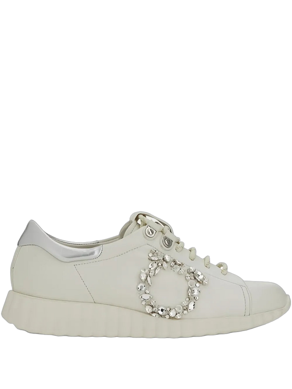 Ferragamo sneaker in white