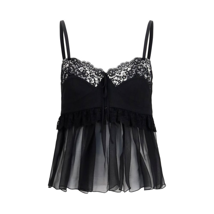 Chloé 100% Silk blouse in black