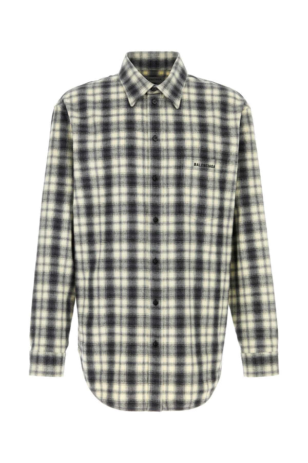 Balenciaga Shirt Cotton 100% / Polyester 100% shirt in white