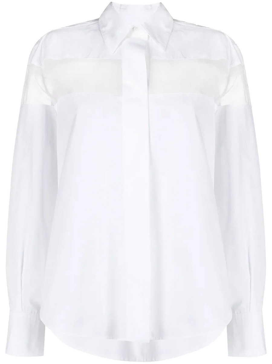 Valentino cotton shirt in white