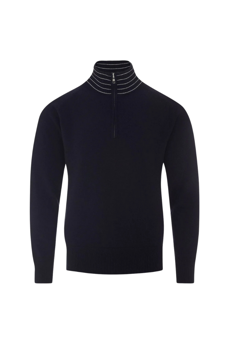 Orlebar Brown 100% Cashmere sweater in black