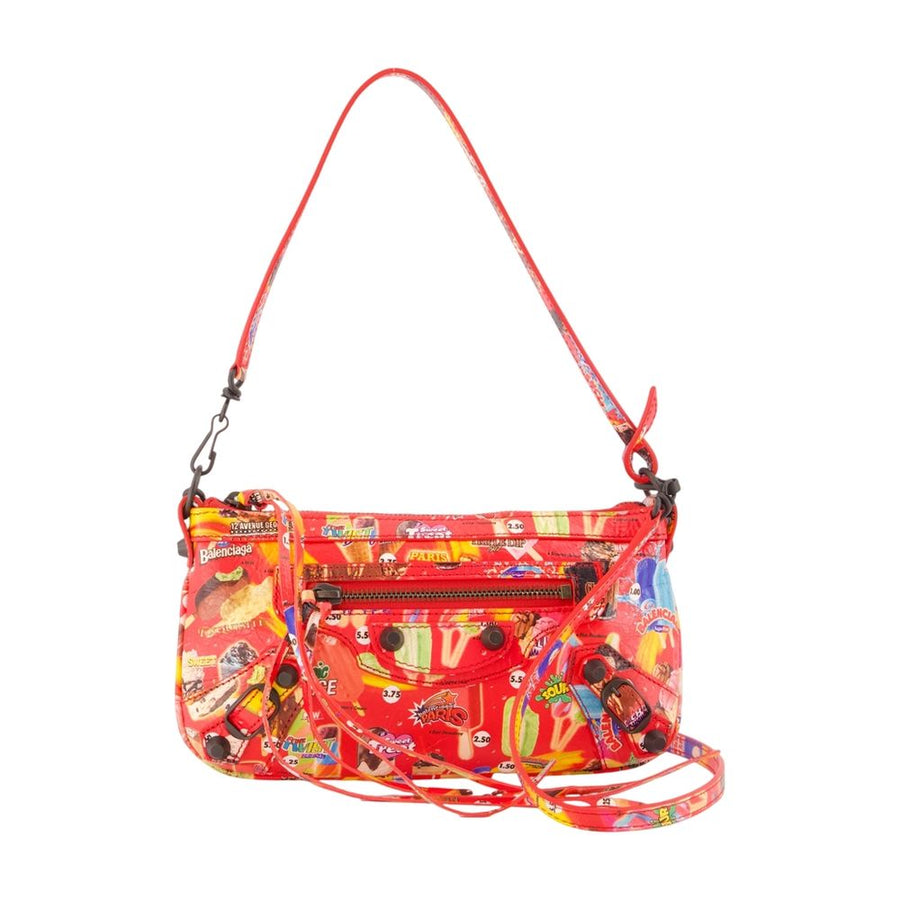 Le City Bag - Balenciaga Leather Red Lambskin / Handbags-purses