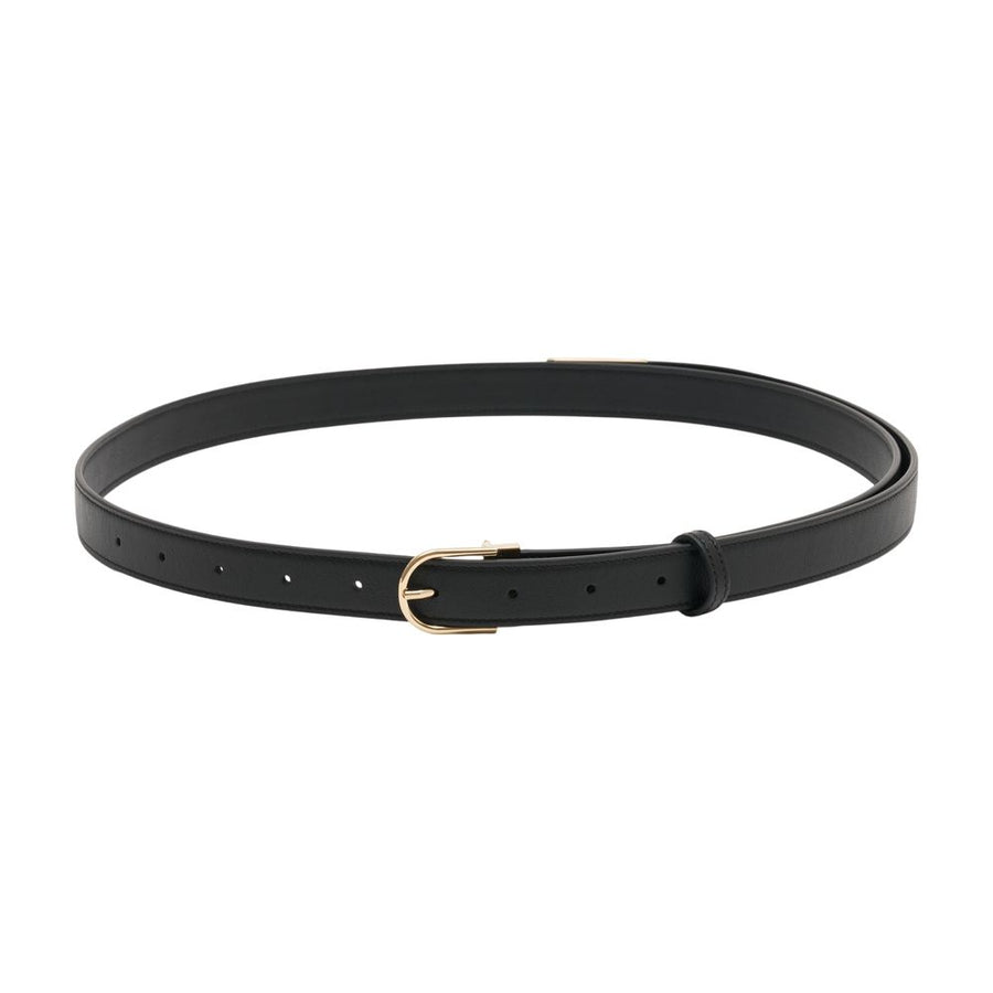 Victoria Beckham Calfskin belt in black