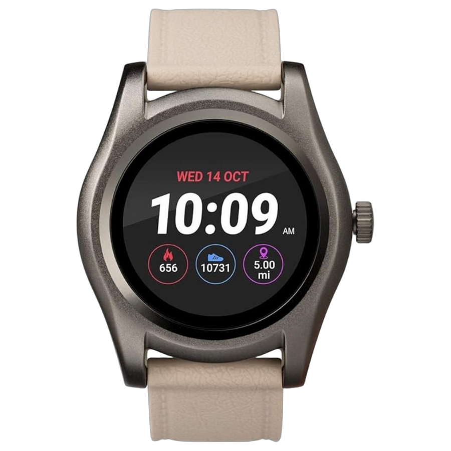 Timex Brass case smart watch in black
