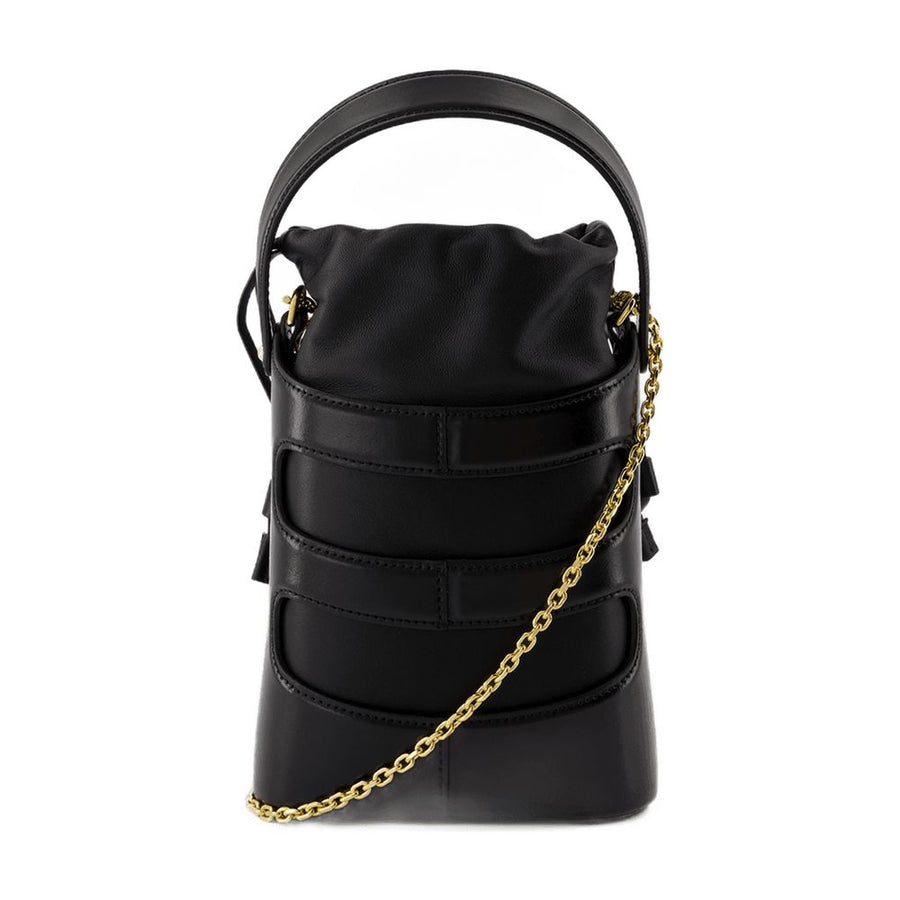 Alexander McQueen calfskin crossbody bag in black