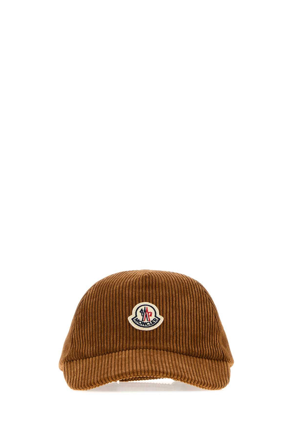 Moncler BASEBALL Exterior: 90% Polyester baseball cap in caramel