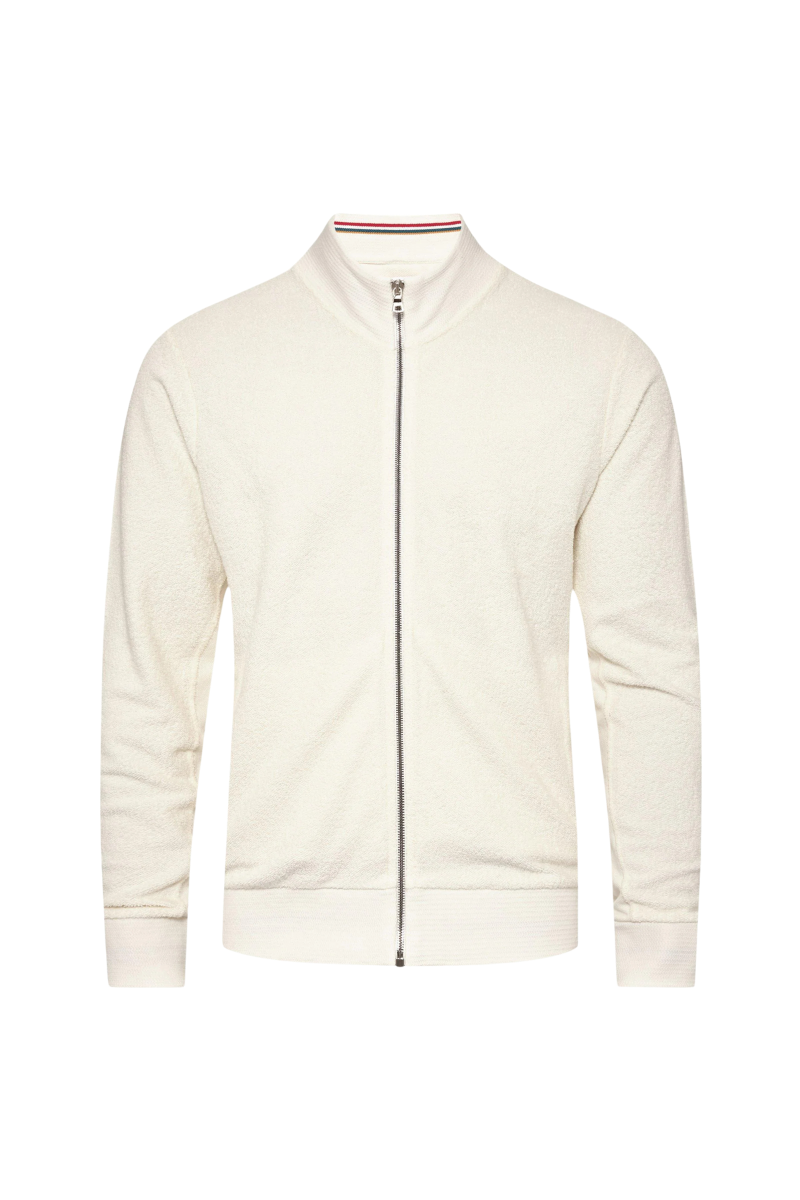 Orlebar Brown 100% cotton sweatshirt in white
