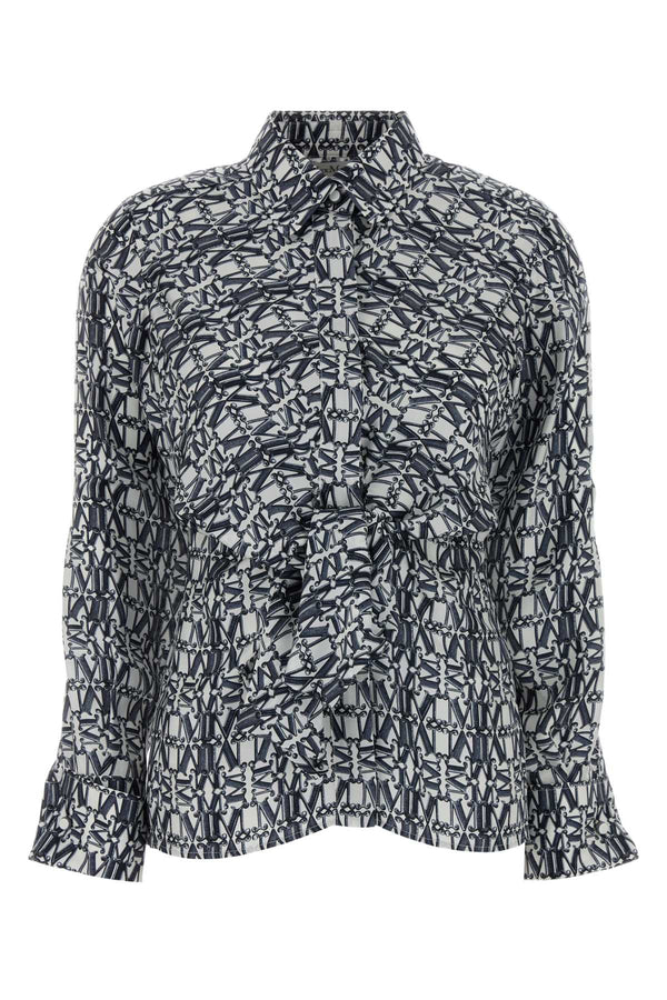 Max Mara 100% Silk shirt in multicolor