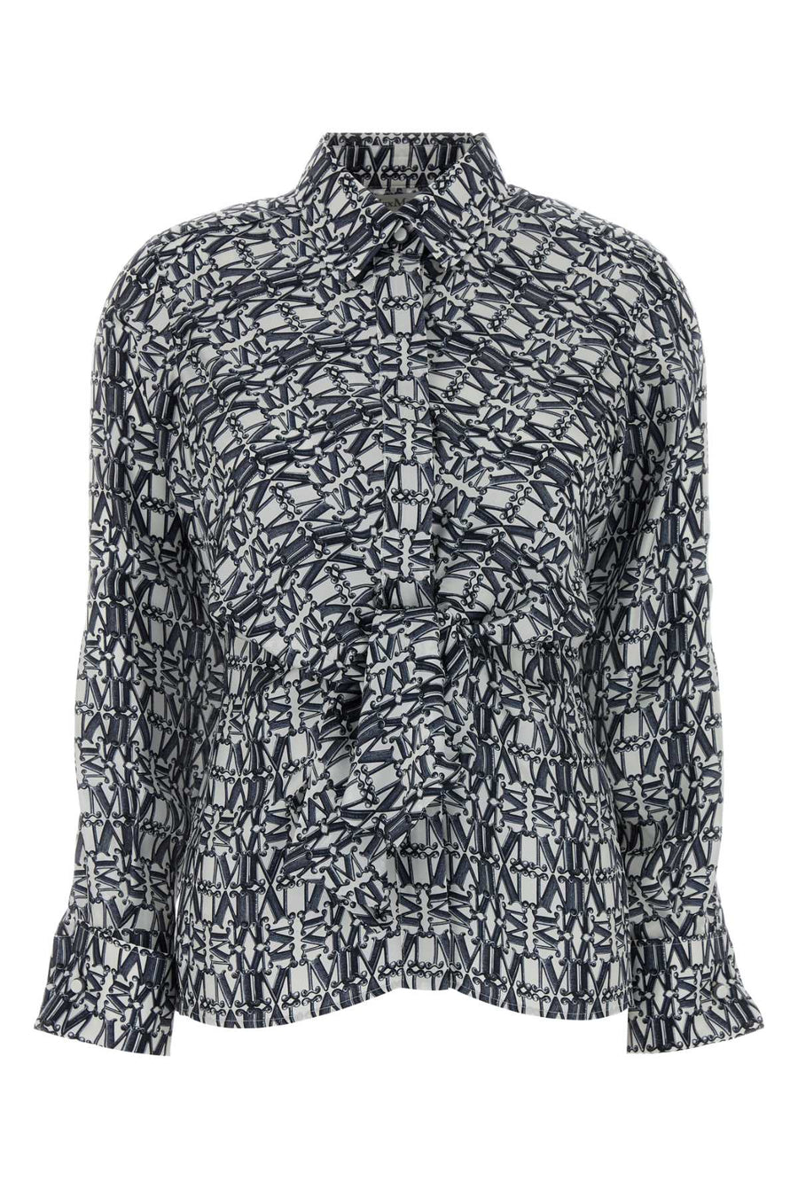 Max Mara 100% Silk shirt in multicolor