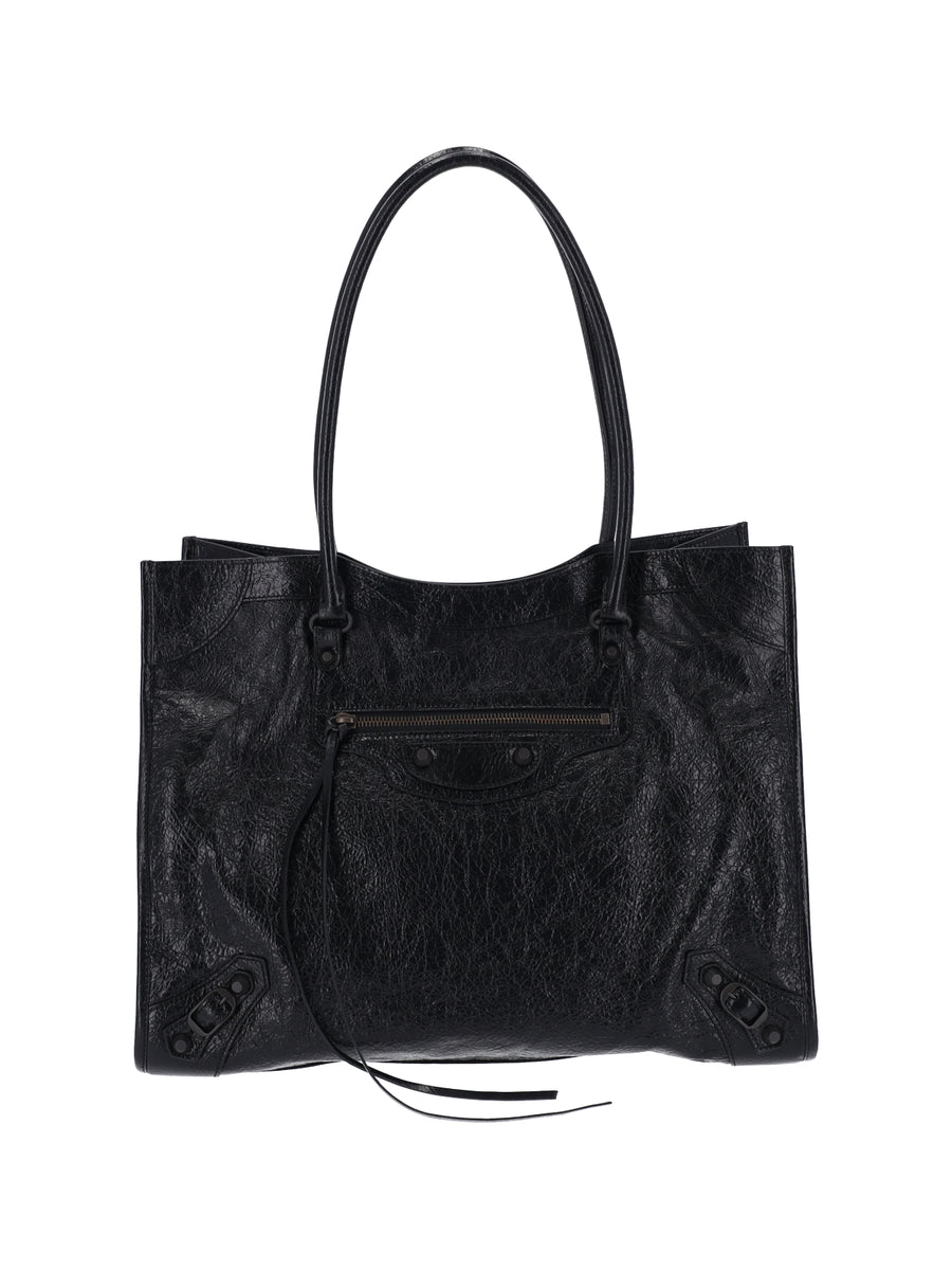Balenciaga 100% Lamb Leather shoulder bag in black