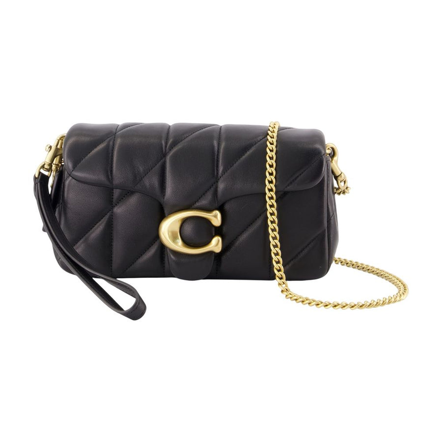 Coach Cowhide crossbody bag in black