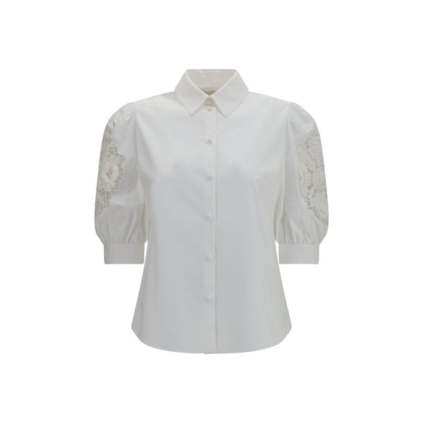 Valentino Garavani 100% Cotton blouse in white