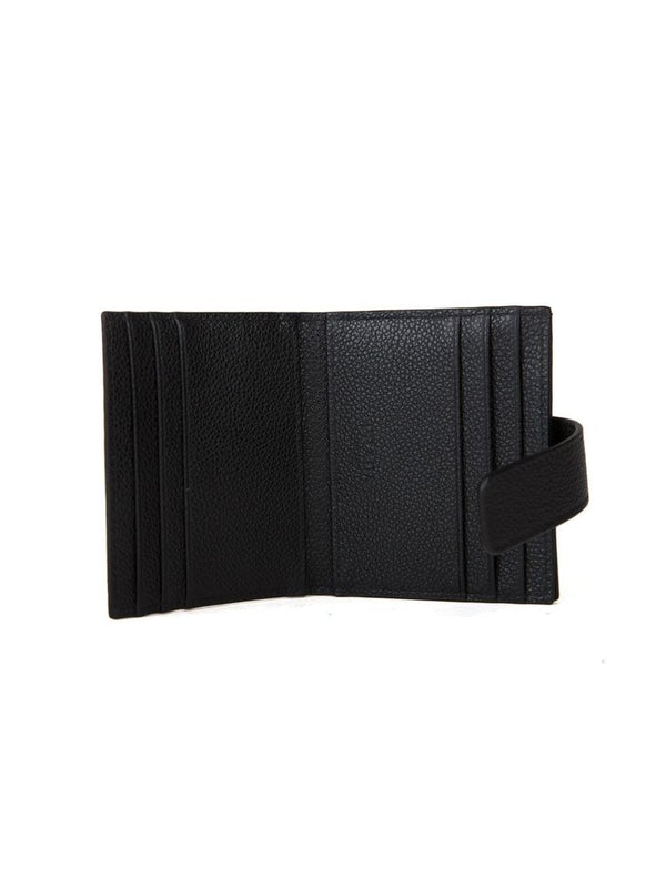 Prada Calfskin wallet in black