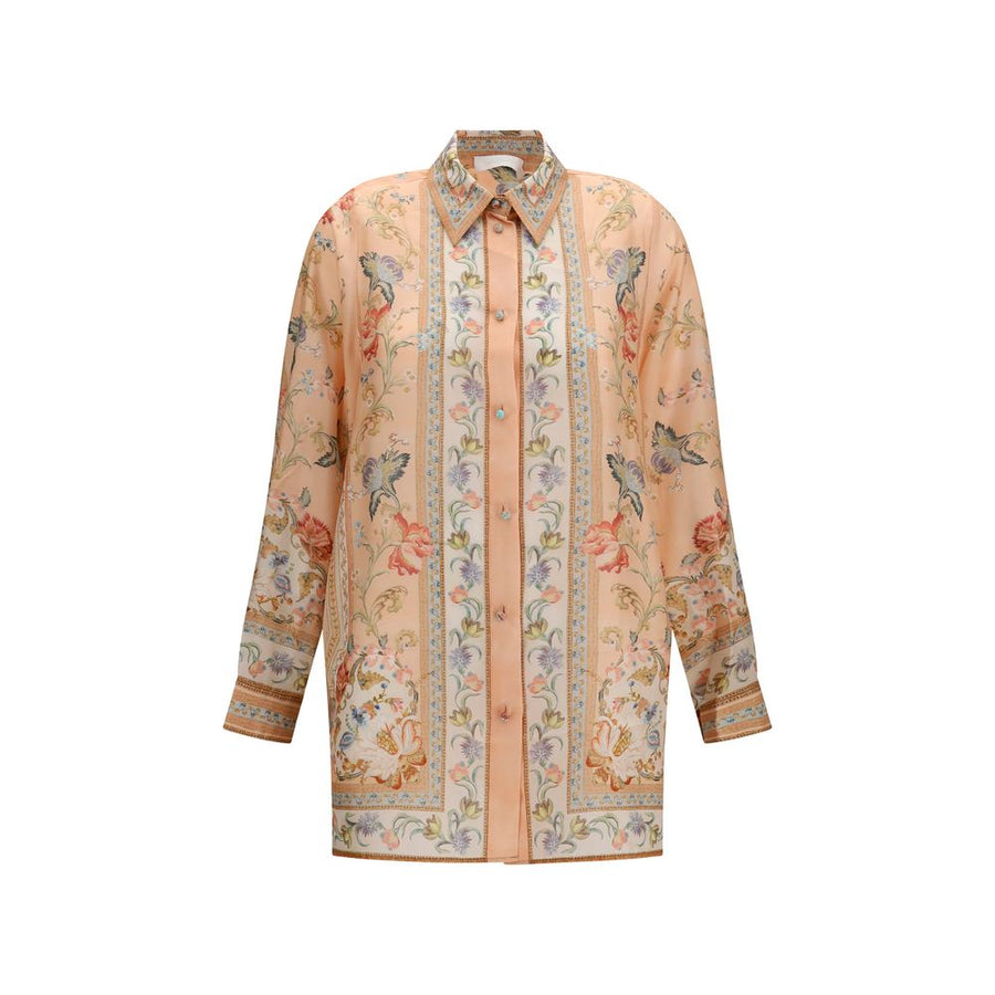 Zimmermann 100% Silk shirt in beige