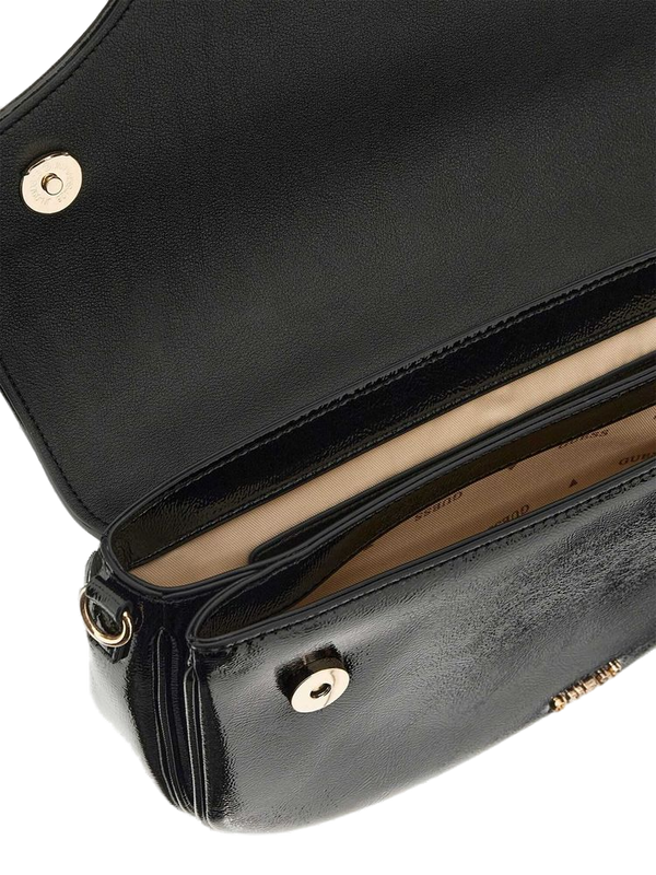 Guess 100% Polyurethane shoulder bag in black