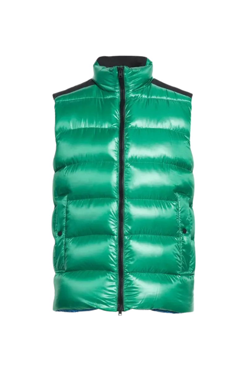 Herno vest in green