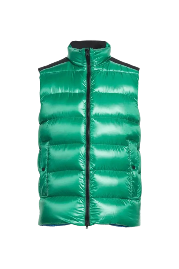Herno vest in green