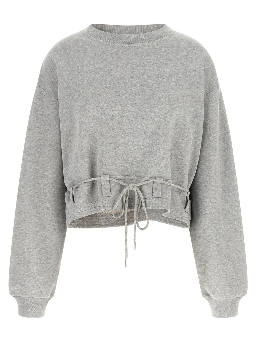 Dries Van Noten 100% Cotton sweatshirt in gray