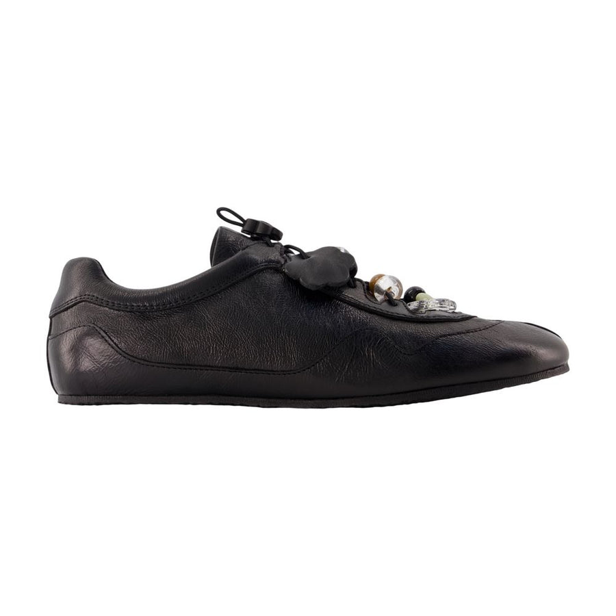 Cbblaise Sneakers - Cecilie Bahnsen Leather Black Calfskin Shoes /