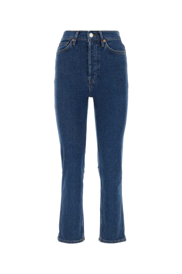 Re Done 76% Cotton jeans in blue