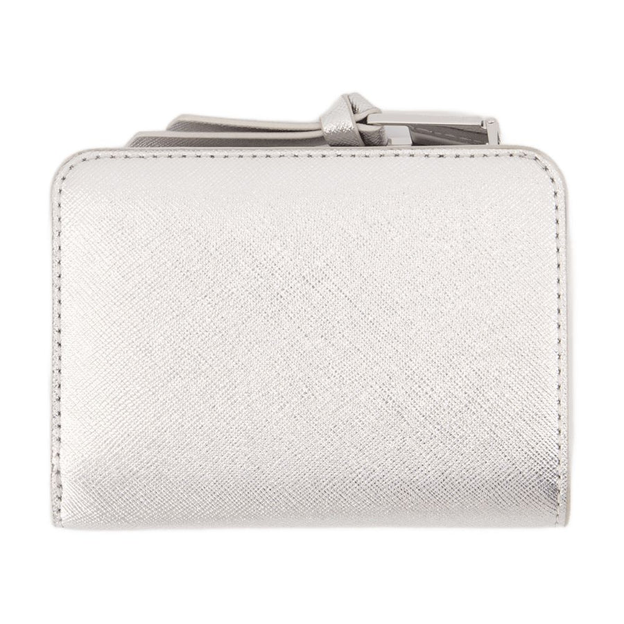 Marc Jacobs Calfskin wallet in silver
