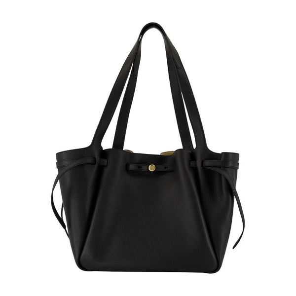 Tory Burch Cowhide tote bag in black