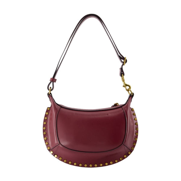 Isabel Marant Calfskin shoulder bag in burgundy