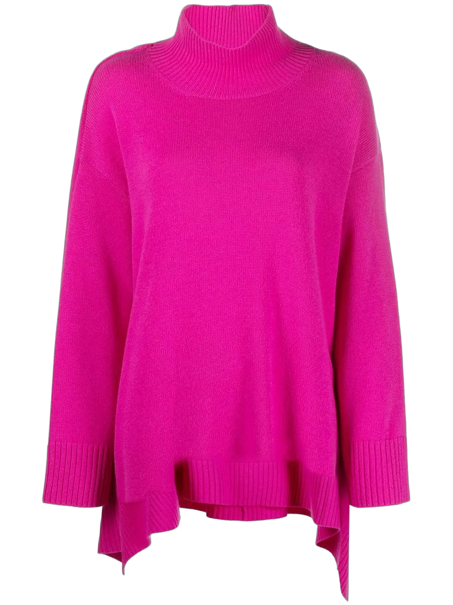 Valentino Virgin wool-cashmere blend sweater in pink