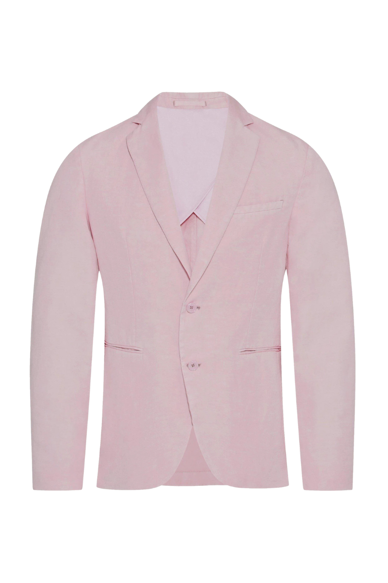 Orlebar Brown 53% Linen blazer in pink