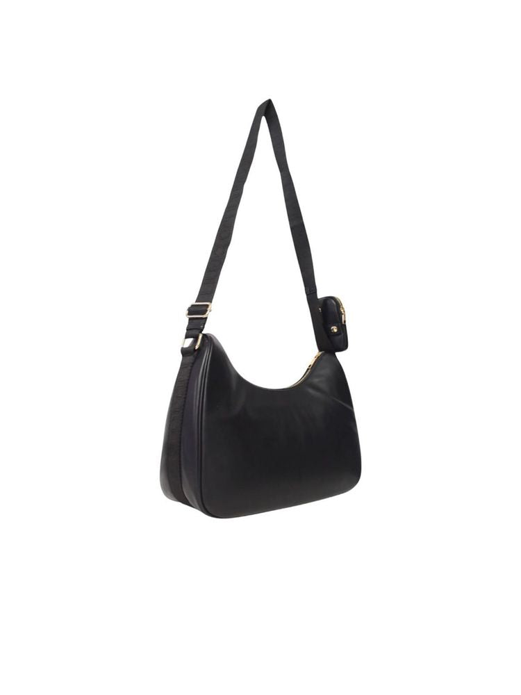 Liu Jo 100% Polyurethane hobo bag in black