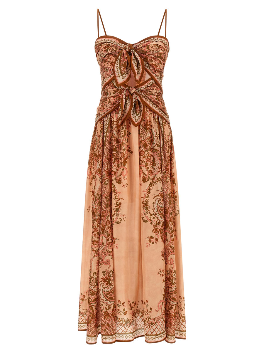 Zimmermann 100% Silk dress in beige