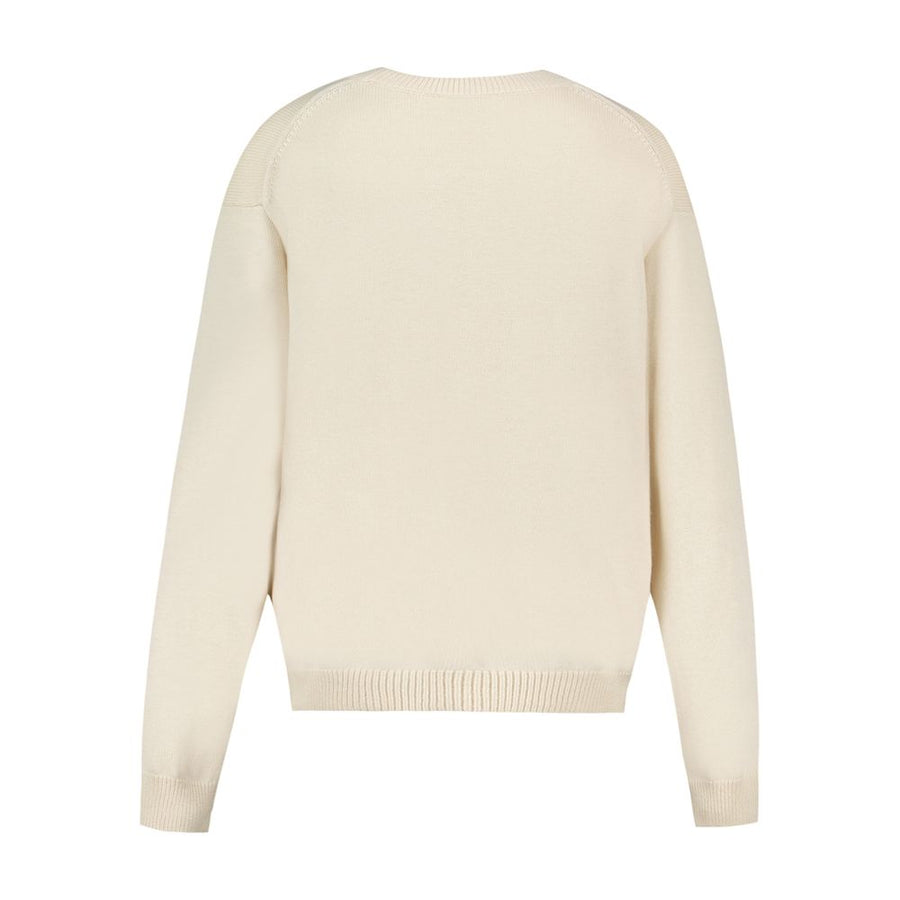 Kenzo cotton sweatshirt in beige