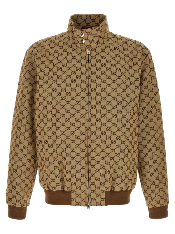 Gucci 70% Cotton jacket in beige