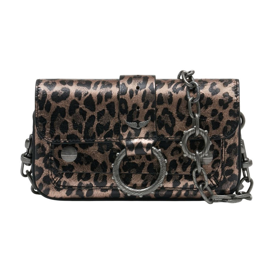 Zadig & Voltaire Calfskin wallet in multicolor