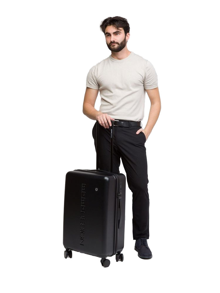 Momo Design Travel 100% Metallic Fiber trolley in black