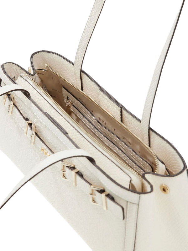 Guess 100% Polyurethane shoulder bag in white