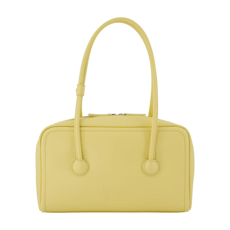 Margesherwood cowhide shoulder bag in yellow