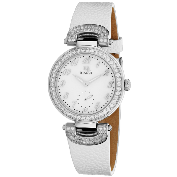 Roberto Bianci Stainless steel case watch in white