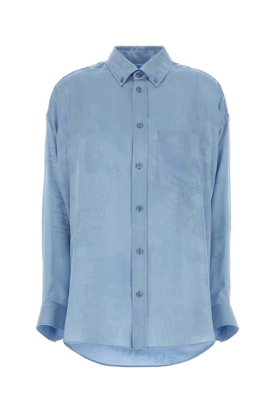 Light Blue Silk Shirt Baby Exterior: Camicie