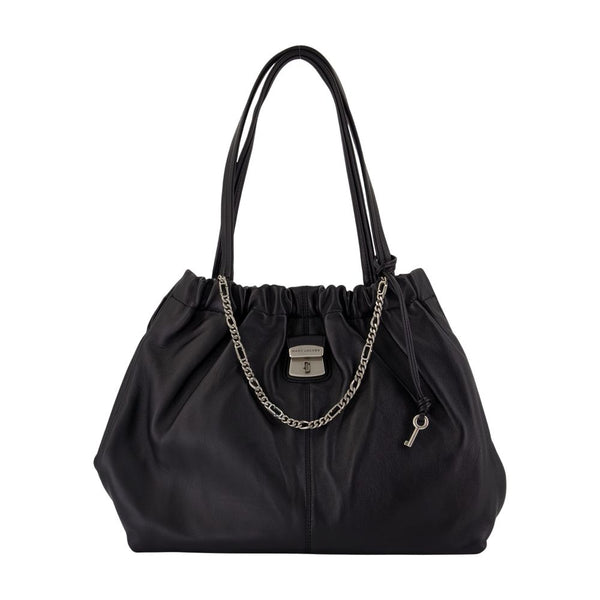 Marc Jacobs lambskin shoulder bag in black