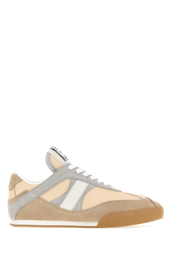 Chloé Chloé Leather and Suede Upper sneaker in multicolor