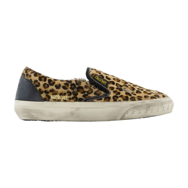 Golden Goose Deluxe Brand calfskin sneaker in multicolor