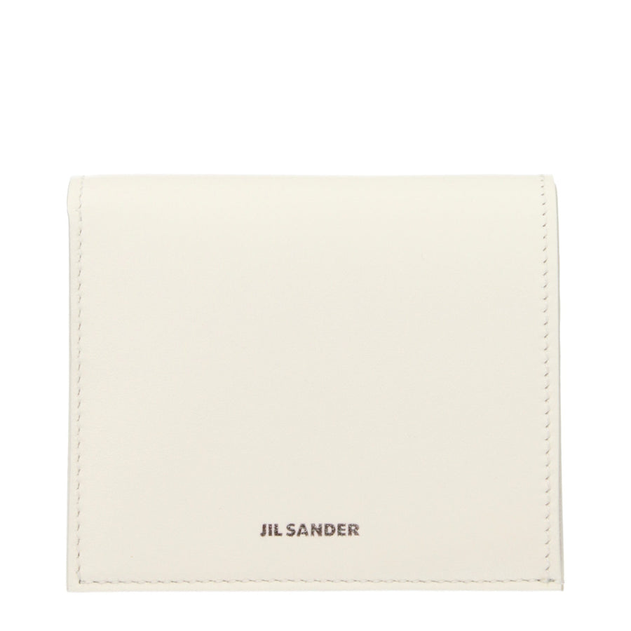 Jil Sander wallet in white