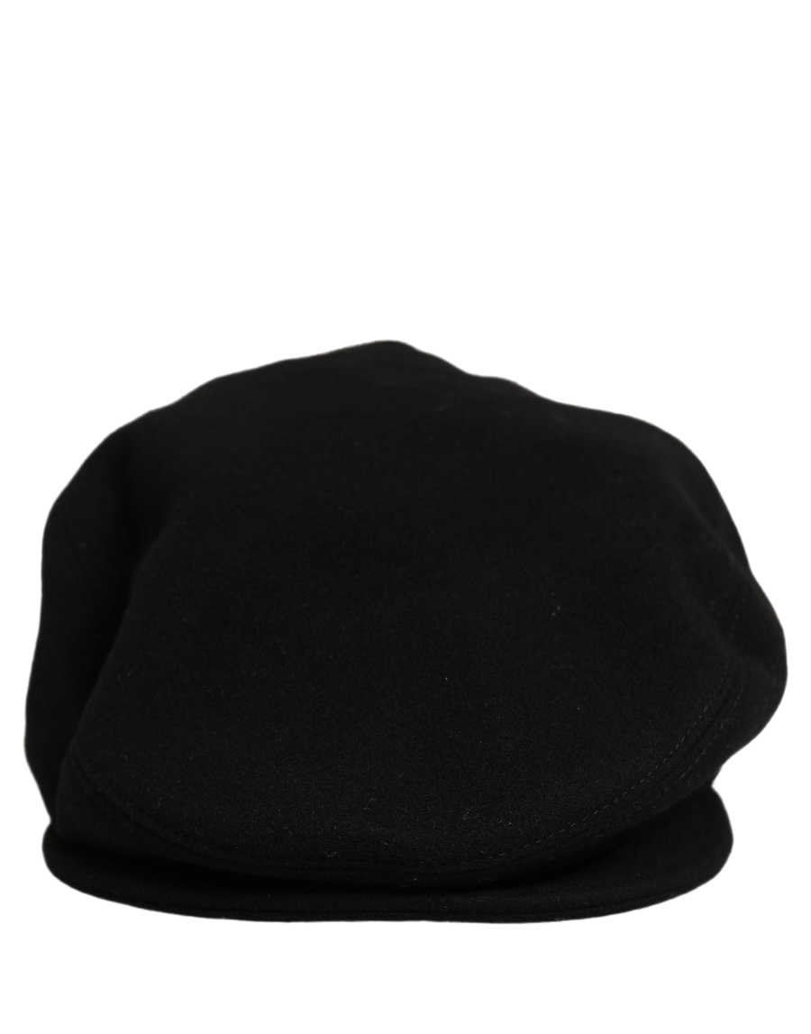 Dolce & Gabbana HAT10082 75% Virgin Wool flat cap in black