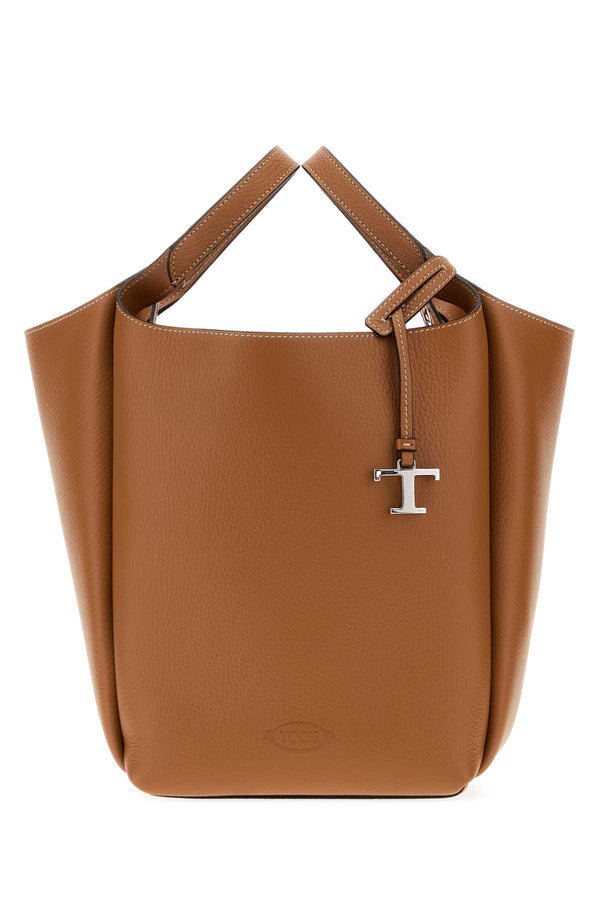 Camel Leather Apa Bucket Bag Keniascuro Borse A Mano