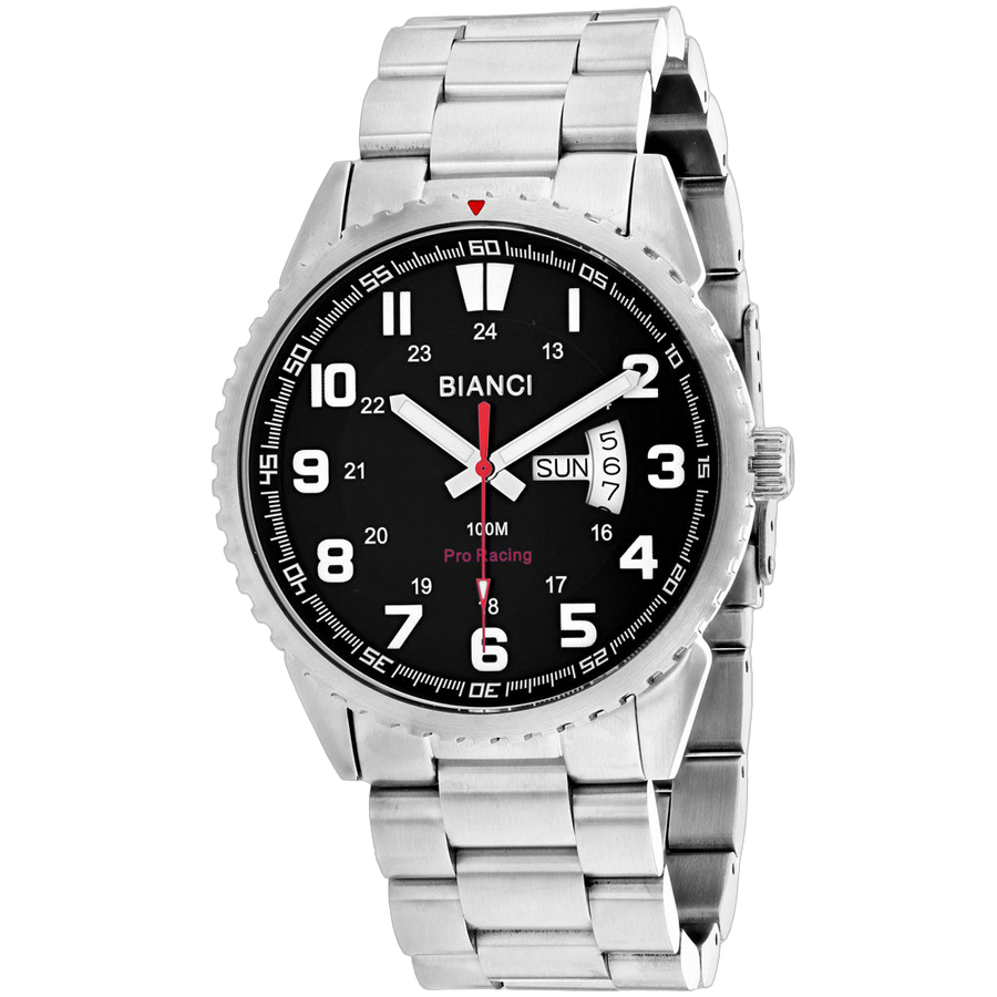 Roberto Bianci Stainless steel case watch in black